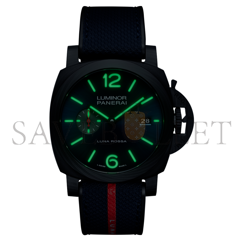 PANERAI LUMINOR MARINA CARBOTECH™ LUNA ROSSA 44MM WATCH PAM01529